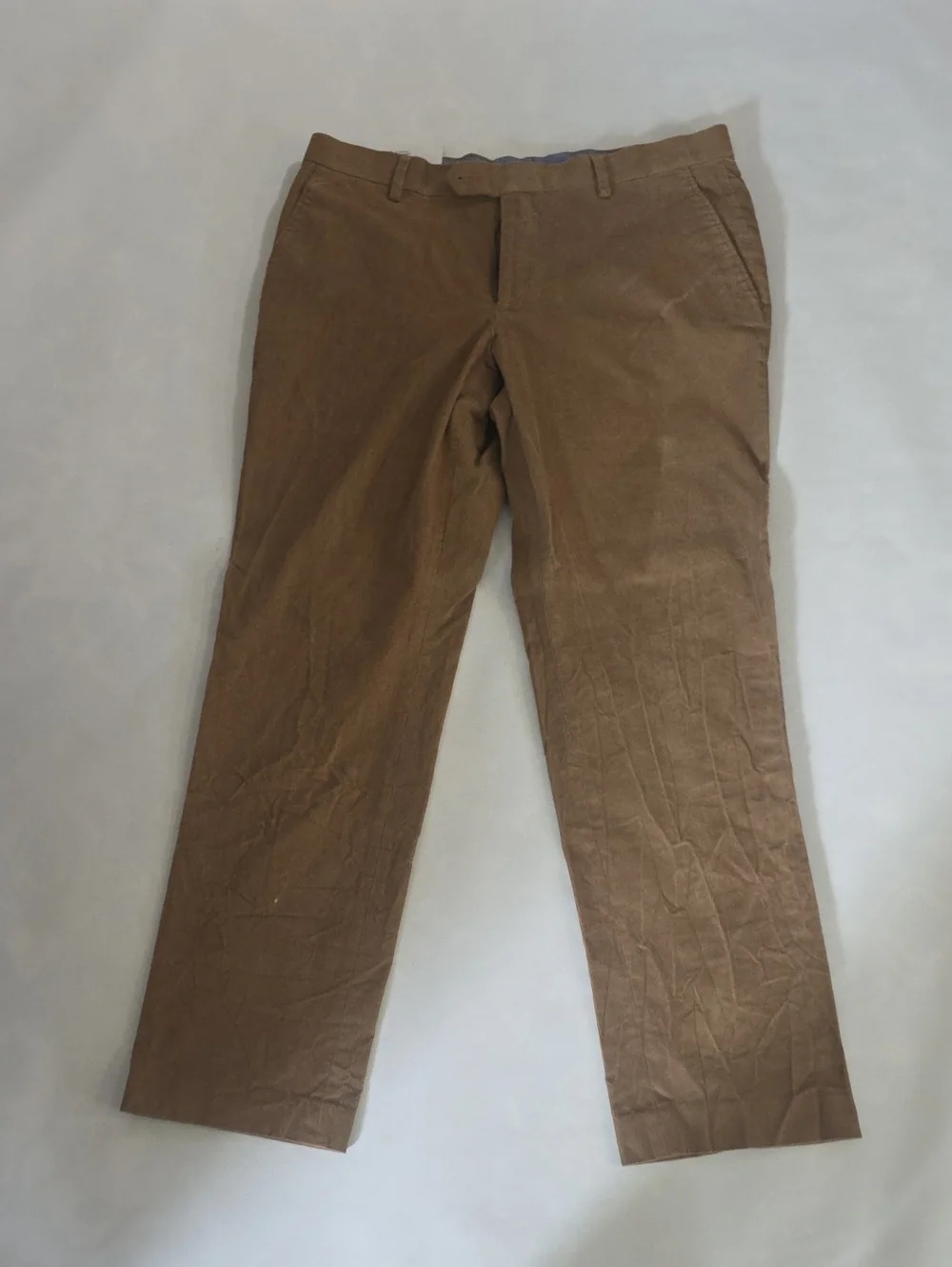 Men's Brown Classic Chino Pants New